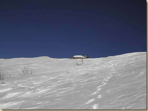 scendendo dalla Colma... 