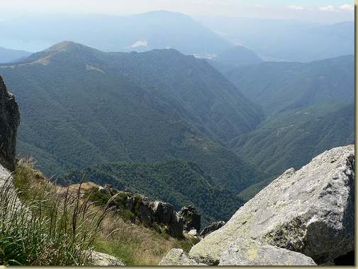 vista sulla Val Pobbi&egrave;