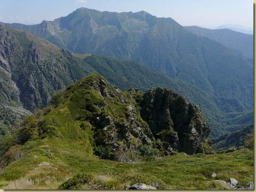 il tratto inziale della cresta 