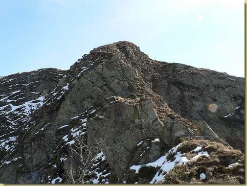 rampa finale verso la Cima...