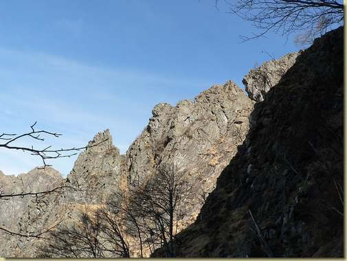 verso la cima...
