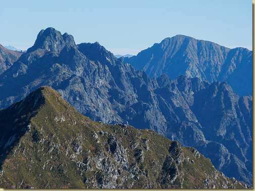 Cima Sciarina, Pedum e Zeda...