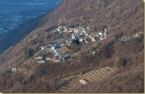 teleobiettivo su Colloro...
