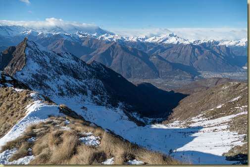 la conca dell'Alpe Corte di sopra...