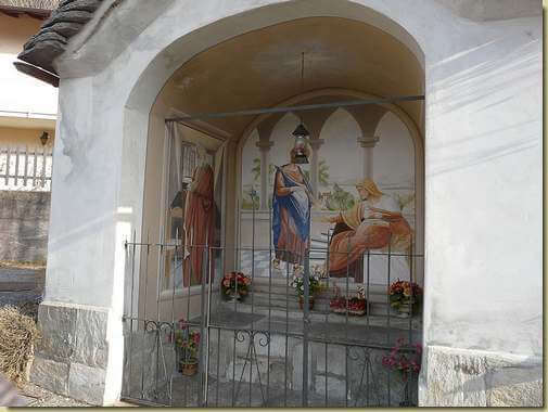 gli affreschi della Cappella... 