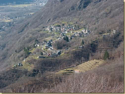 vista verso Colloro...