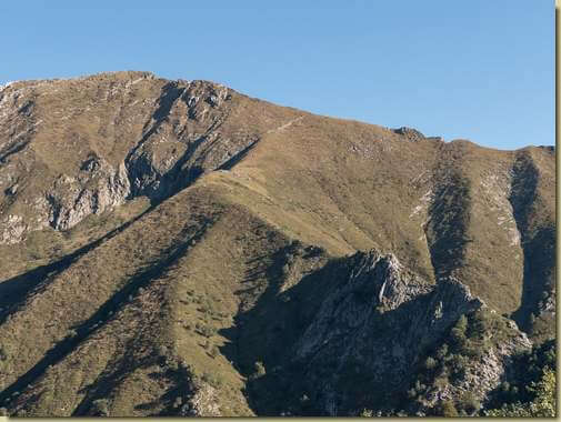 la dorsale di Muschia...
