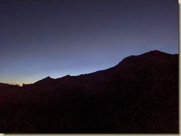 profilo di cresta verso il Togano visto dalla Costa dei Bagnoli...