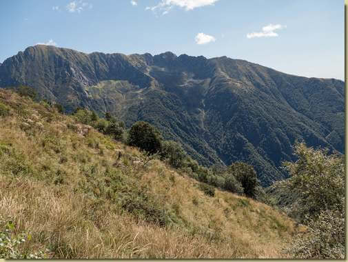 la cresta Zeda-Marona...