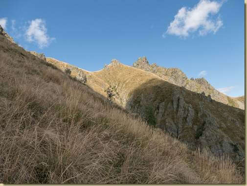in alto, la Bocchetta di Terza...