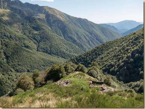 scendendo all'Alpe Terza...