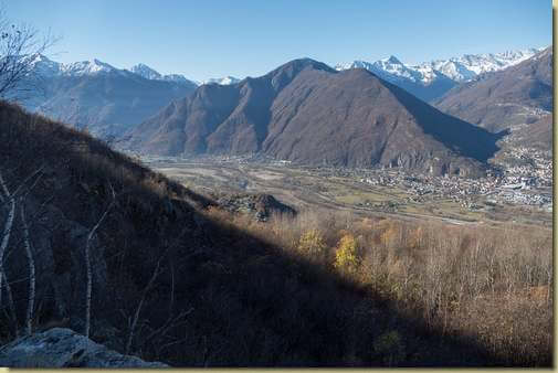 sosta sulla roccia panoramica...