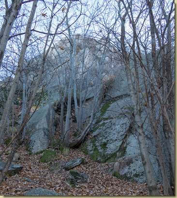 la roccia panoramica...