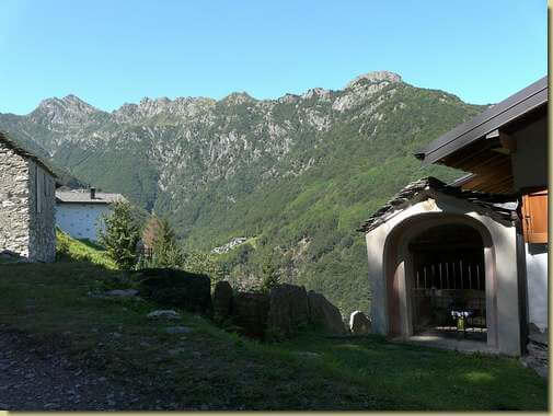 vista sul Lidesh e il Torrione
