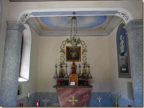 l'interno della Cappella 