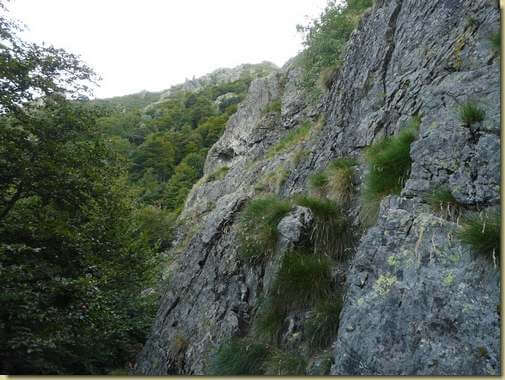  la parete con il Balm di Lenet (al centro) 
