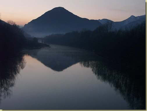 il fiume Toce e il Montorfano... 