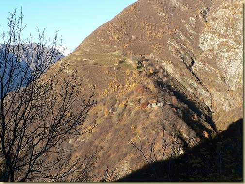 vista su Ludo Termine e Curt Lùar (da I Curt)