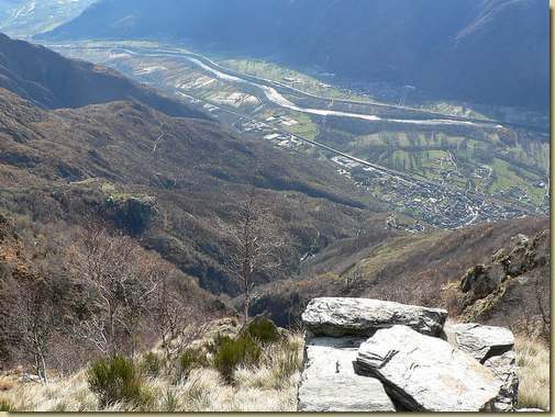 panorama dall'Alpe Vallard