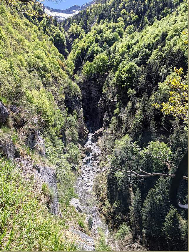 il canale del Rio di Menta...