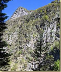 il versante opposto...