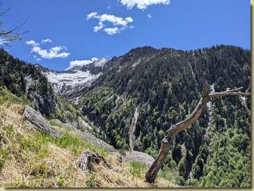 salita panoramica...