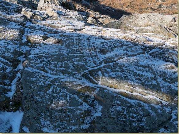 incisioni innevate...