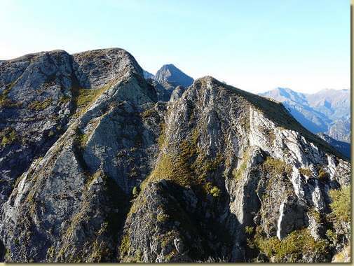 Cima Corte Lorenzo, sullo sfondo il Lesino 