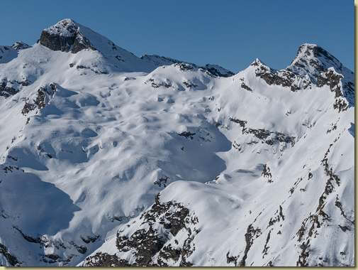 vista verso la conca di Cortechiuso...