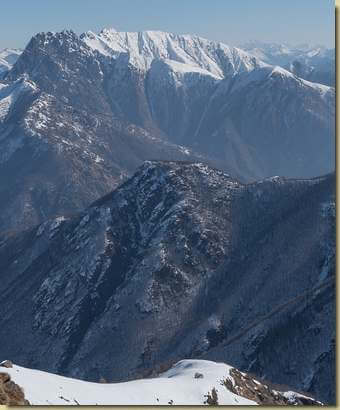 il Gridone-Limidario, il Motto Cant&egrave;, e la Cappella di Oro di Giove...