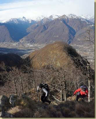 Attilio e Maurizio sulla Costa dei Pianezzoli...