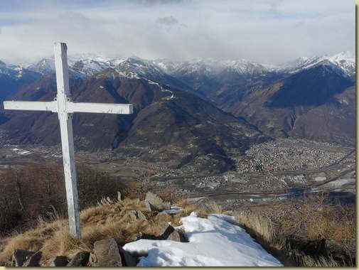 vista dalla Croce dell'Alpe Nava