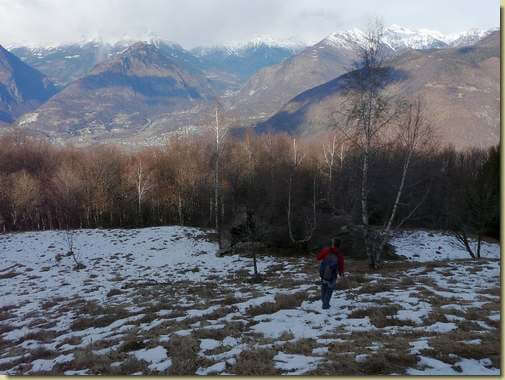 arrivo all'Alpe Arsa 