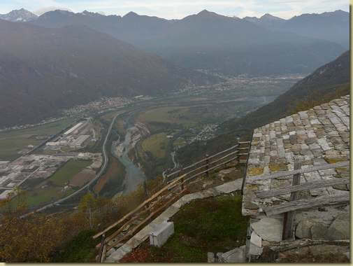 panorama dall'Alpe Marona