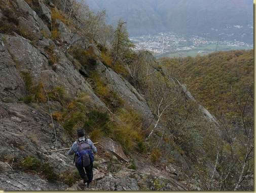 sul sentiero verso la cava... 