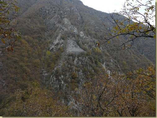 la zona della cava della Cremosina