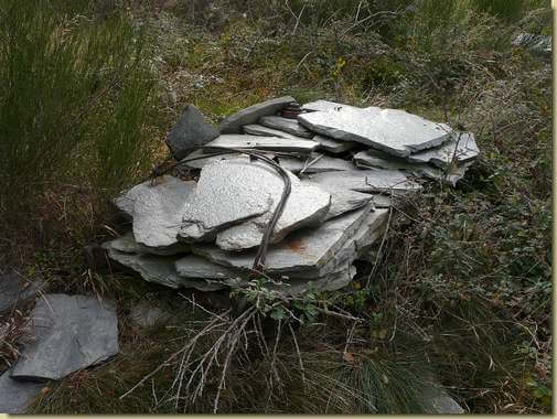 carrello con il carico di beole...