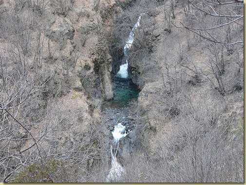 vista sul Rio Crot [teleobiettivo]  