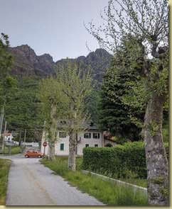 partenza da Cuzzago...