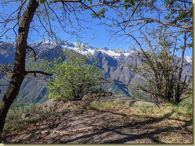 poggio roccioso sopra Brencisletto...