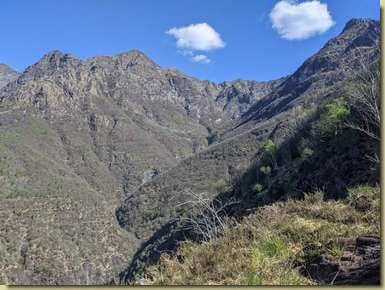 la valle che sale alla Colma...