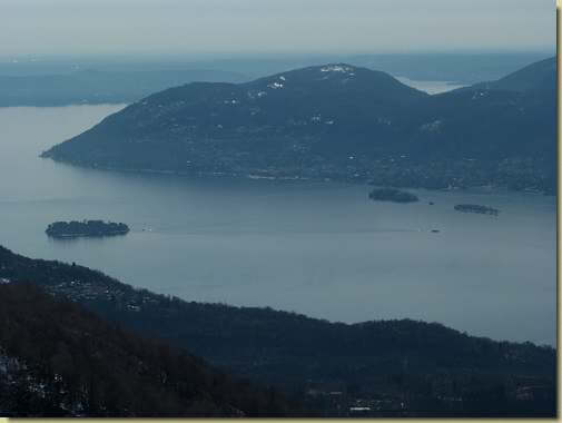 vista verso le isole...