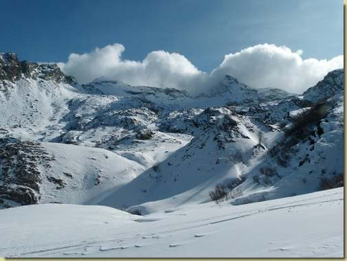 nubi in arrivo sulla cresta...