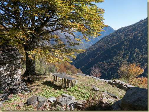 il terrazzino dell'Alpe Fornale...