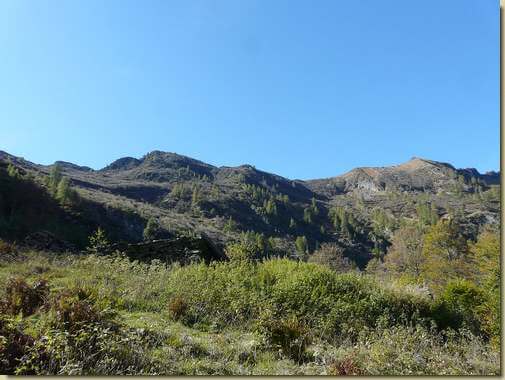 il versante disceso...