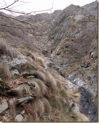 scalini del vecchio sentiero...