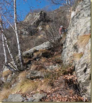 sul vecchio sentiero...