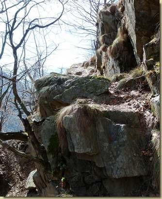 sul sentiero per La Colla...