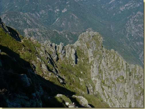 le creste del Lesino...