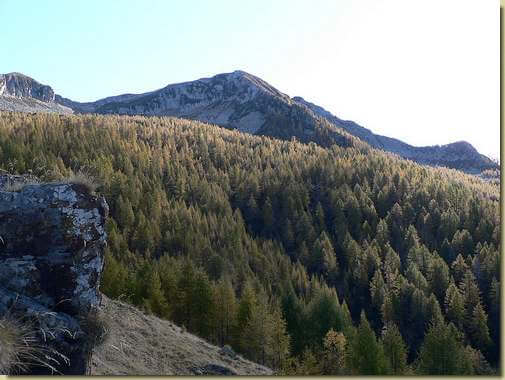 vista sulla Punta Pozzolo